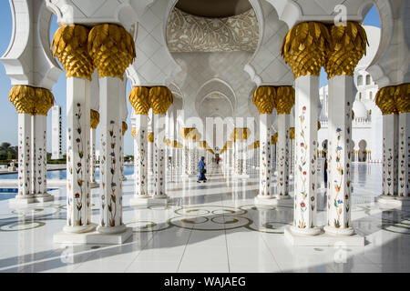 Sheik Sayed Moschee. Abu Dhabi, VAE. (Für redaktionelle NUR VERWENDEN) Stockfoto