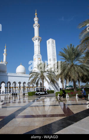 Sheik Sayed Moschee. Abu Dhabi, VAE. (Für redaktionelle NUR VERWENDEN) Stockfoto