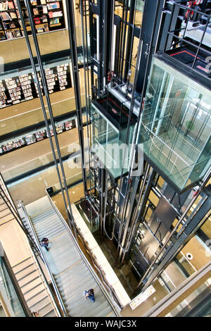 Kanada, Montreal. Bibliothèque et Archives nationales du Québec (Bibliothek und National Archives von Quebec). (Redaktionelle nur verwenden) Stockfoto