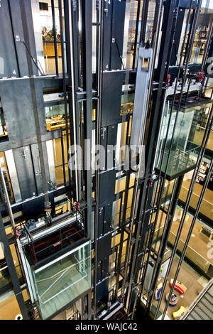 Kanada, Montreal. Bibliothèque et Archives nationales du Québec (Bibliothek und National Archives von Quebec). (Redaktionelle nur verwenden) Stockfoto