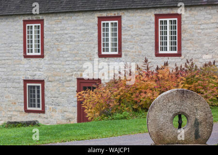 Kanada, Quebec, Deschambault. Moulin de la Chevrotiere, 16. Jahrhundert Stockfoto