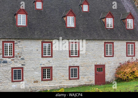 Kanada, Quebec, Deschambault. Moulin de la Chevrotiere, 16. Jahrhundert Stockfoto