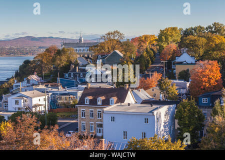 Kanada, Quebec, Quebec City. Ansicht von Levis Stockfoto