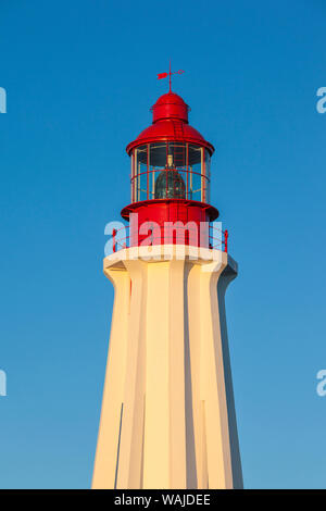 Kanada, Quebec, Rimouski. Pointe au Pere Leuchtturm Stockfoto