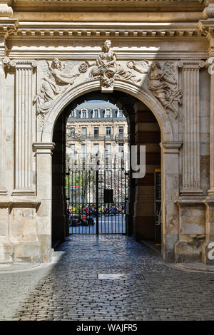 Frankreich, Toulouse. Capitole de Toulouse (Rathaus und Verwaltung) Eingangstor. Stockfoto