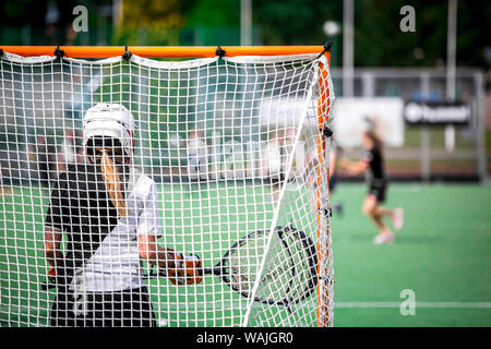 Lacrosse-amerikanischen teamsports themed Foto Stockfoto