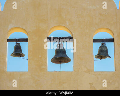 Iglesia San Jose (erbaut 1796). Kleine Stadt von Cachi in Valles Calchaqui Region, Provinz Salta, Argentinien. Stockfoto