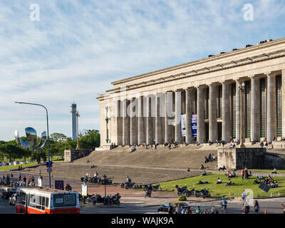 Museum und das historische Archiv von der Juristischen Fakultät der Uba, Universität, Fakultät für Rechtswissenschaft an der Avenida Figueroa Alcorta. Buenos Aires, der Hauptstadt von Argentinien. (Redaktionelle nur verwenden) Stockfoto