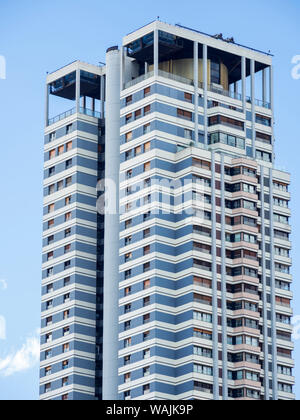 Hochhäuser in Palermo. Buenos Aires, der Hauptstadt von Argentinien. Stockfoto