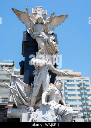 Friedhof von Recoleta (Cementerio de la Recoleta). Buenos Aires, der Hauptstadt von Argentinien. Stockfoto