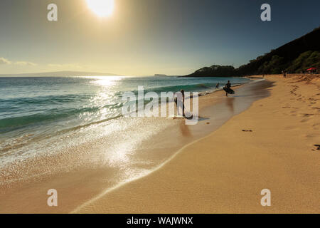 Big Beach Park, Makena, Maui, Hawaii, USA (Redaktionelle nur verwenden) Stockfoto