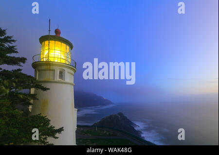 Heceta Head Lighthouse, Devil's Elbow State Park, Oregon Küste Stockfoto