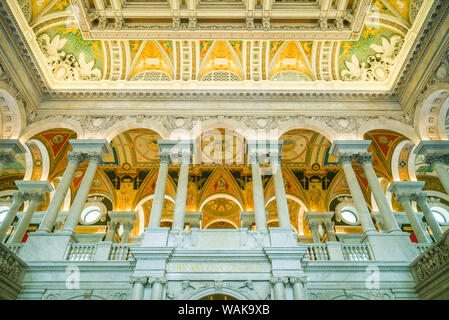 USA, Washington D.C. Bibliothek des Kongresses, Thomas Jefferson Gebäude Stockfoto