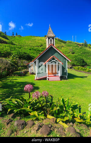 Maui, Hawaii, USA. Kleines Land Kirche. (Redaktionelle nur verwenden) Stockfoto