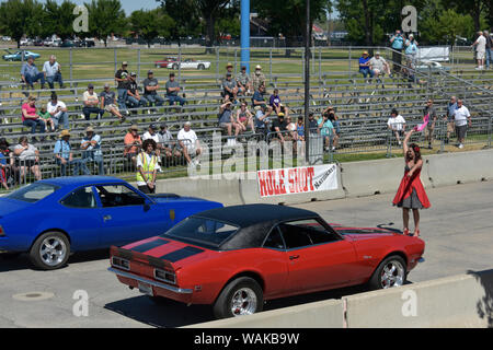 Holeshot Staatsangehörigen Drag Race, Boise, Idaho, USA. (Redaktionelle nur verwenden) Stockfoto