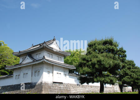 Die UNESCO-Weltkulturerbe Schloss Nijo, Kyoto, Japan Stockfoto