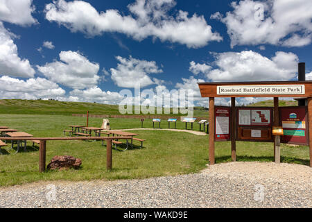 Rosebud Battlefield State Park in der Nähe von Decker, Montana, USA Stockfoto