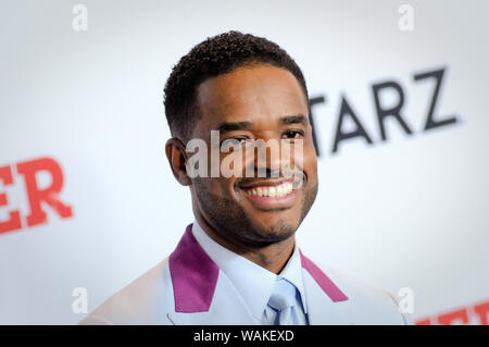 Larenz Tate nimmt die letzte Saison Premiere im Madison Square Garden in New York City statt. Stockfoto