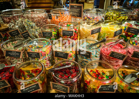 USA, Vermont, Rockingham. Das Vermont Country Store, Penny candy Stockfoto