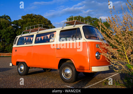 VW Campingbus Stockfoto