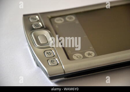 Palm Pilot close-up PDA Makro Stockfoto
