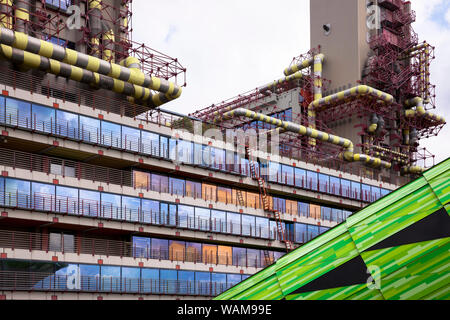 Universitätsklinikum der RWTH Aachen, Universitätsklinikum, Rampe der Heliport, Aachen, Nordrhein-Westfalen, Deutschland. Universitätsklinikum der RWTH Aachen, der Rampe des Hubschrau Stockfoto