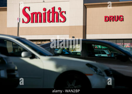 Ein logo Zeichen außerhalb des Smith Nahrung und Droge retail Grocery Store Lage in Orem, Utah am 29. Juli 2019. Stockfoto