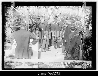 Grundsteinlegung, Arlington, Virginia [], Okt. 13, 1915 Stockfoto