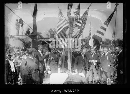 Grundsteinlegung, Arlington, Virginia [], Okt. 13, 1915 Stockfoto