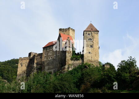 Hardegg, Niederösterreich, Österreich. Der Thayatal-Nationalpark, zusammen mit dem tschechischen Národní-Park Podyjí Stockfoto