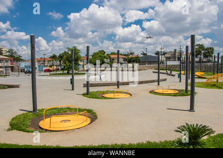 Memorial Square Juli 17, TAM Flug 3054, Campo Belo, São Paulo, Brasilien Stockfoto