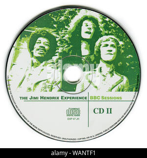 CD: der Jimi Hendrix Experience' BBC Sessions', von MCA Records am 2. Juni 1998 veröffentlicht. Stockfoto