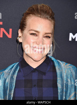 WESTWOOD, CA - 20. August: Piper Perabo besucht die LA Premiere von lionsgate's 'Engel ist Gefallen" im Regency Dorf Theater am 20. August 2019 in Westwood, Kalifornien. Stockfoto