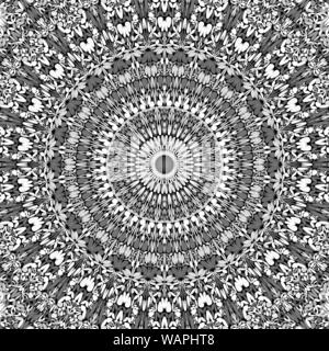 Abstrakt floral Mandala Hintergrund Design - Rundschreiben vektor Geometrie Stock Vektor