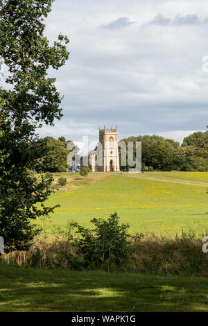 Die hl. Maria Magdalena Kirche in Croome in Worcestershire Stockfoto