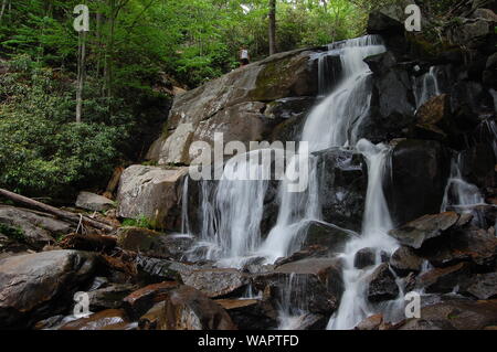 Laurel Falls Stockfoto