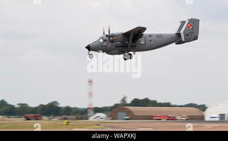 Polnische Marine, M 28 Bryza-1R im Royal International Air Tattoo 2019 Stockfoto