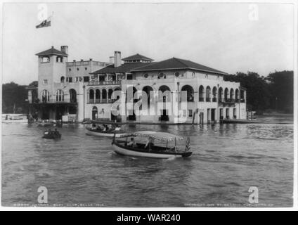 Detroit Yacht Club, Belle Isle Stockfoto