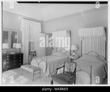 Dr. & Frau Matthäus Mellon, Residence in Runaway Bay, Jamaika, British West Indies. Stockfoto