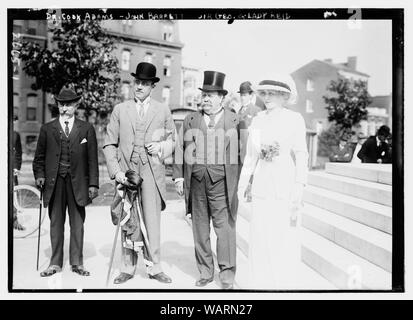 Dr. Koch Adams, John Barrett, Sir Geo. & Lady Reid Stockfoto