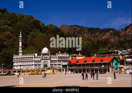 Die Wohnungen in Naini Tal, Uttarakhand, Indien Stockfoto