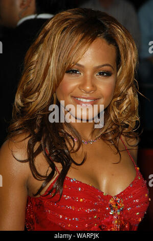 Christina Milian am 31. jährliche People's Choice Awards - Ankunft gehalten am Pasadena Civic Auditorium in Pasadena, CA. Die Veranstaltung fand am Sonntag, 9. Januar 2005 statt. Foto von: SBM/PictureLux - Alle Rechte vorbehalten - Datei Referenz Nr. 33855-1484 SBMPLX Stockfoto