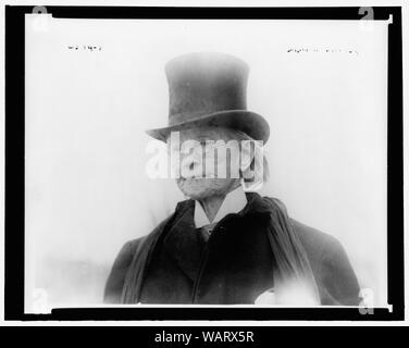 Dr. Mary Edwards Walker, 1832-1919, Kopf und Schultern hoch, nach links, trug Hut und Mantel Stockfoto