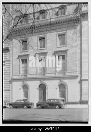 Dr. und Frau A. Hamilton Reis, Residence at 901 5th Avenue, New York City. Stockfoto