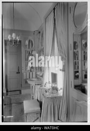 Dr. und Frau A. Hamilton Reis, Residence at 901 5th Avenue, New York City. Stockfoto