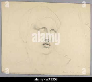 Zeichnung, Studie von Mark Anthony von einer Statue, 1840 Stockfoto