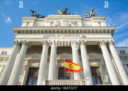 Ministerium für Landwirtschaft Gebäude. Spanische Regierung Abteilung. Madrid ist die Hauptstadt von Spanien Stockfoto