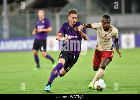 Firenze, Italien, 11. August 2019, Gaetano Castrovilli (Fiorentina) während der Amichevole - Fiorentina vs Galatasaray Calcio Serie A-Kredit: LPS/Lisa Gugl Stockfoto