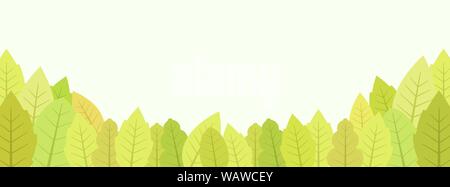 Herbst Hintergrund mit Blättern Stock Vektor