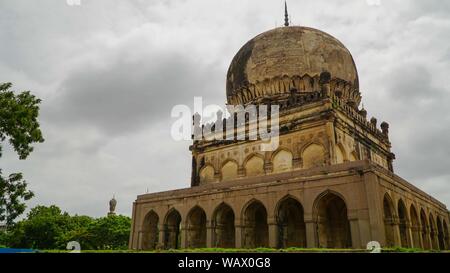 Qutubshahi Gräber, Hyderabad, Telengana, Indien. Qutubshahi Gräber in Hyderabad, Telengana, Indien Stockfoto